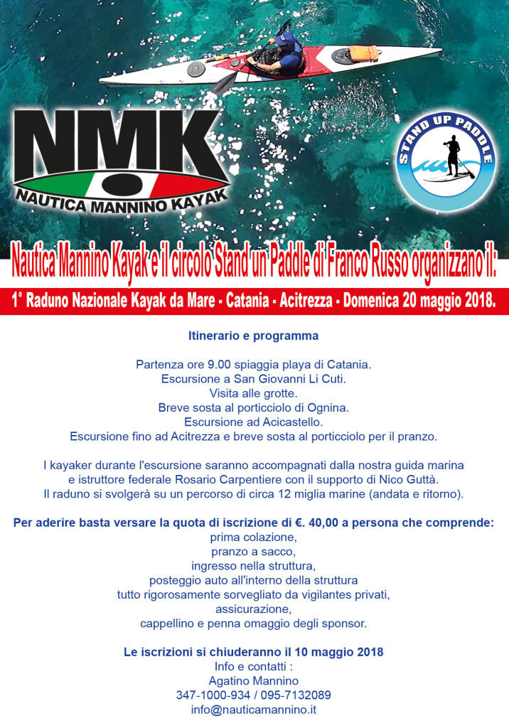 Raduno Nautica Mannino Kayak - 29-01-2018